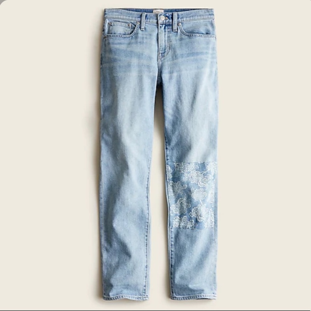 NWT J. Crew Petite Slouchy boyfriend jean in‎ Norwich wash